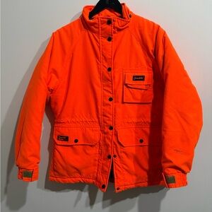 Gamehide hunter orange jacket double zipper